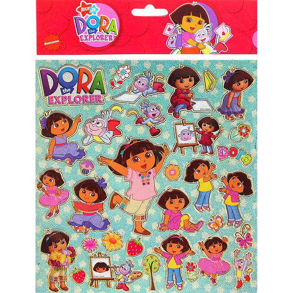 Dora The Explorer Authentic Licensed 12 Sheets of Stickers
