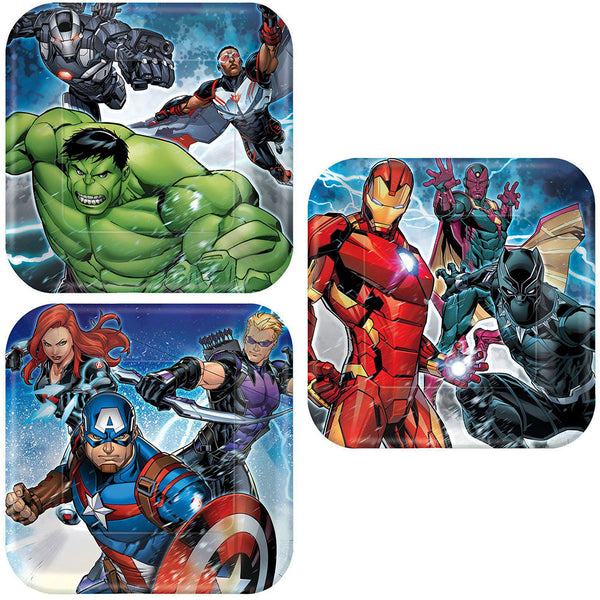 Avengers plates