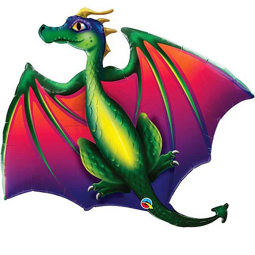 Dragon Foil Balloon 45"