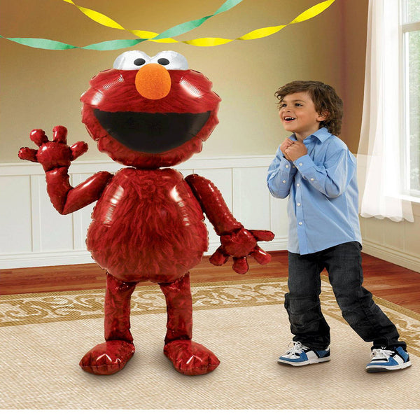 Elmo Airwalker Giant Foil Balloon 54" Tall