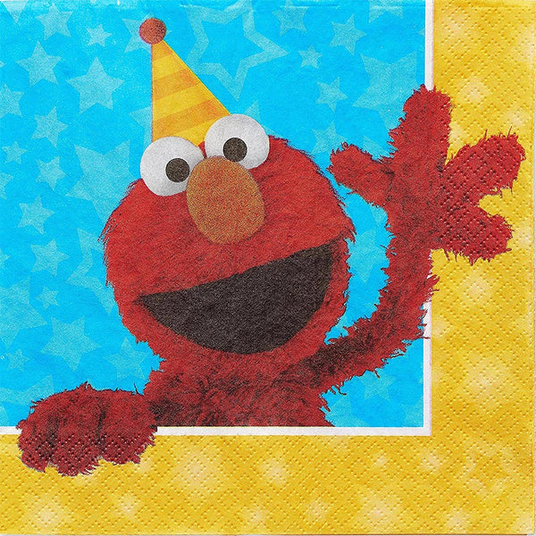 Elmo party supplies Luncheon Napkins 16 ct