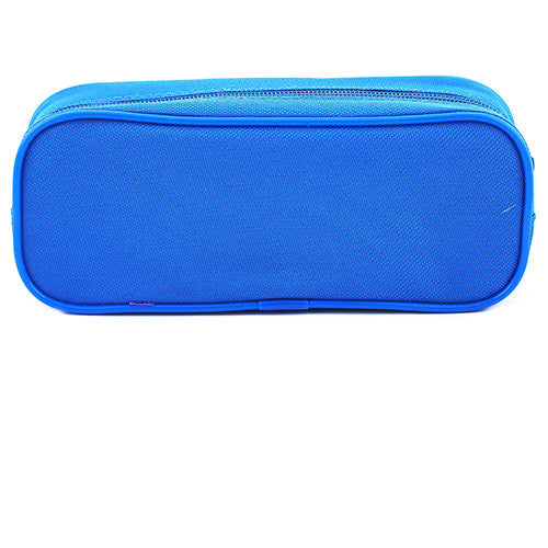 Elmo Sesame Street Character Single Zipper Blue Pencil Case