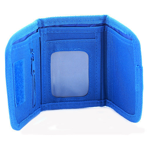Elmo Sesame Street Blue Trifold Wallet