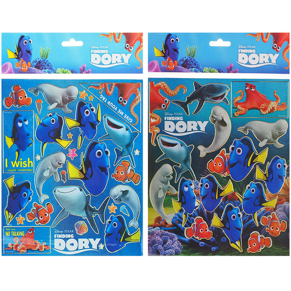 Finding Dory Authentic Licensed 12 Sheets of Stickers