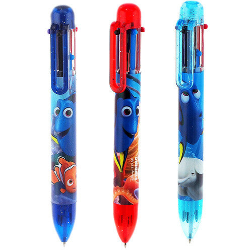 3 Finding Dory Authentic Licensed Multi Colors Pens Assorted Colors ( 3 Pens )
