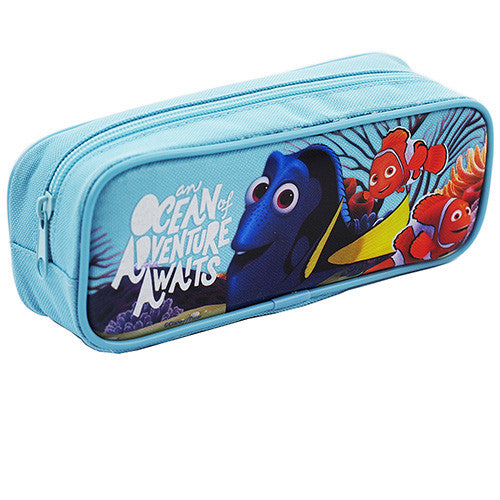 Finding Dory Character Authentic Licensed Single Zipper Light Blue Pencil Case