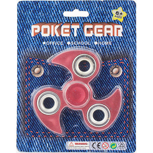 Pocket Gear Good Quality Spinning Shape Persian Red Fingers Spinner