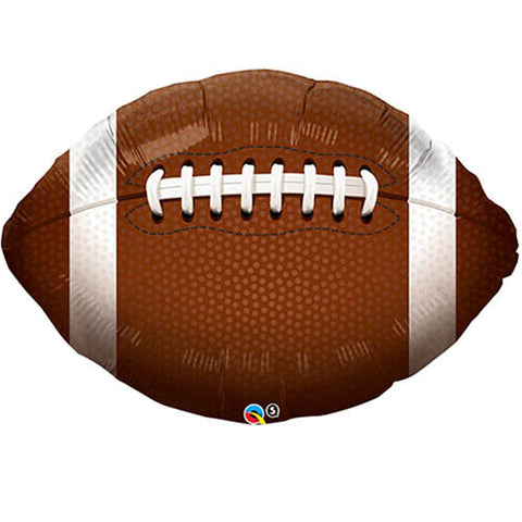 Jumbo Qualatex Football Foil Balloon 36"