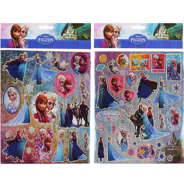 Frozen Authentic Licensed 12 Sheets of Stickers