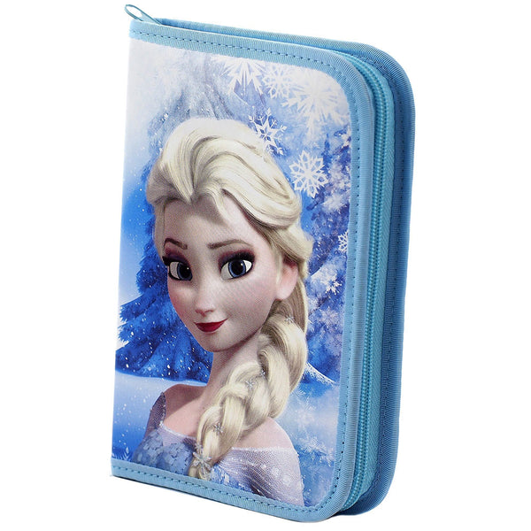 Frozen Elsa The Queen Character Authentic Licensed Blue Stationery Pack With Case