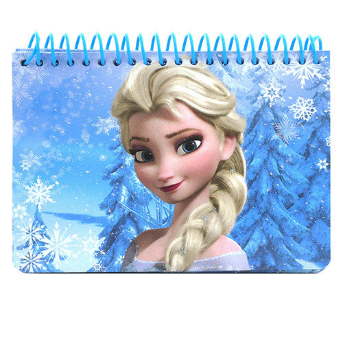 Frozen Elsa Authentic Licensed Blue Autograph Book