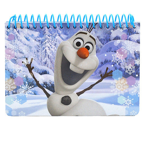 Frozen Olaf Authentic Licensed Autograph Book