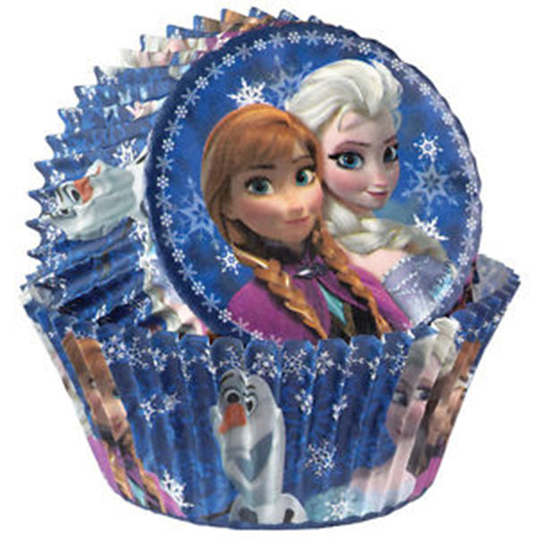 50 Frozen Paper Baking Cups