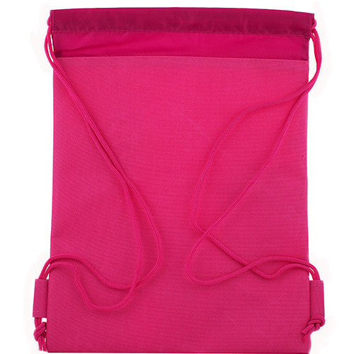 Frozen Drawstring Bag Character Licensed Hot Pink Drawstring Bag