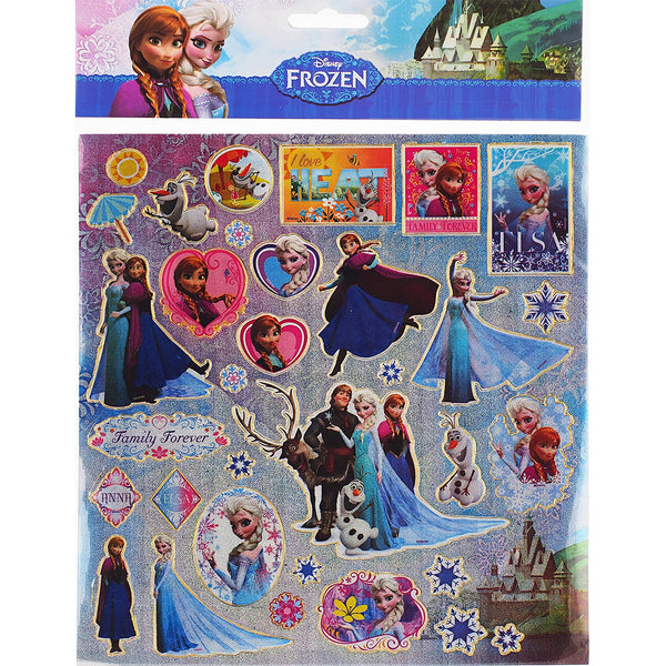 Frozen Authentic Licensed 12 Sheets of Stickers