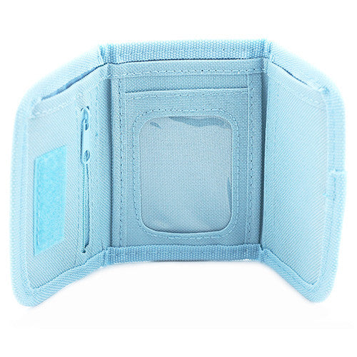 Frozen Elsa Authentic Licensed Snow Blue Trifold Wallet