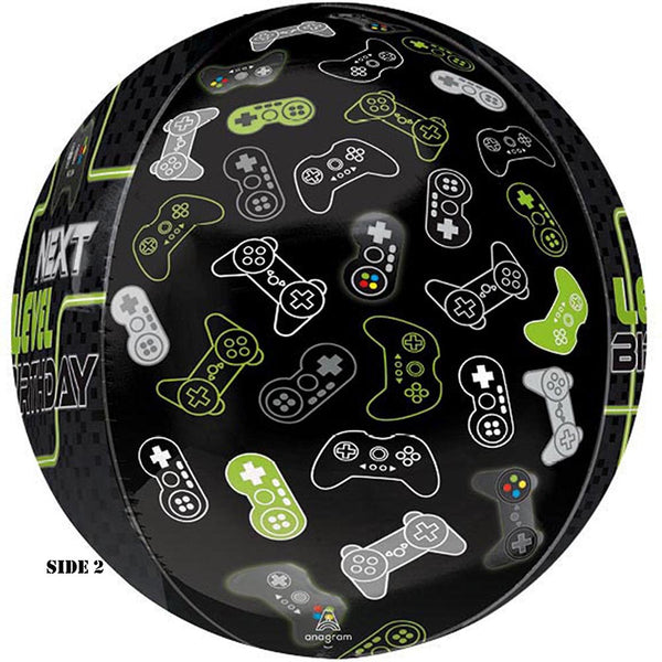Game Controller Next Level Birthday Orbz Balloon 16"