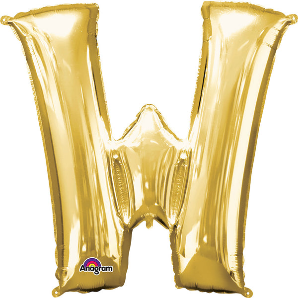 Air Filled Gold Balloon