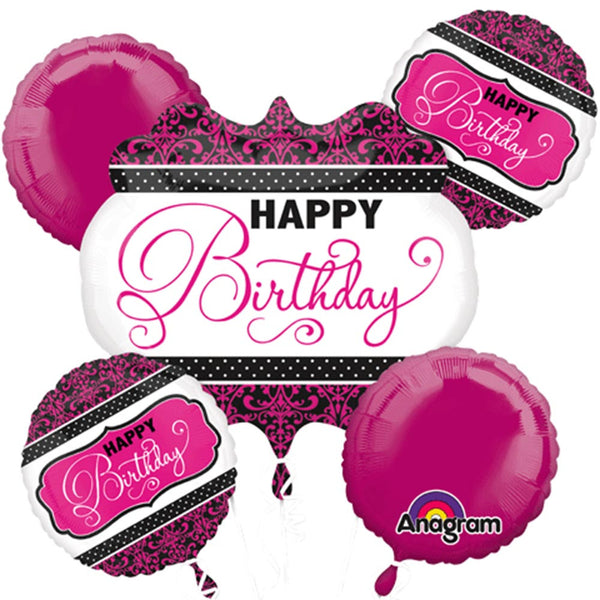 Birthday balloon bouquet