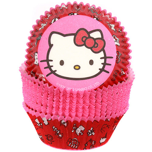 50 Hello Kitty Paper Baking Cups