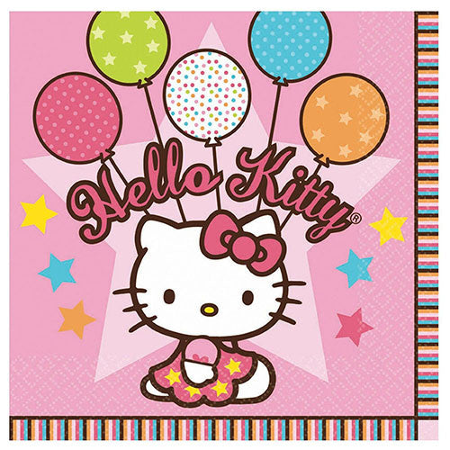 Hello Kitty Character Luncheon Napkins 16ct