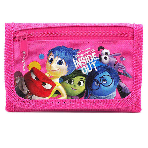 Inside Out Pink Trifold Wallet
