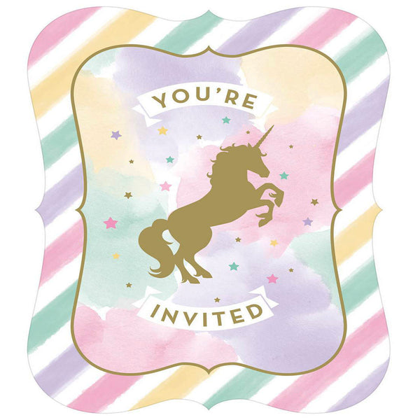 Unicorn Invitation cards