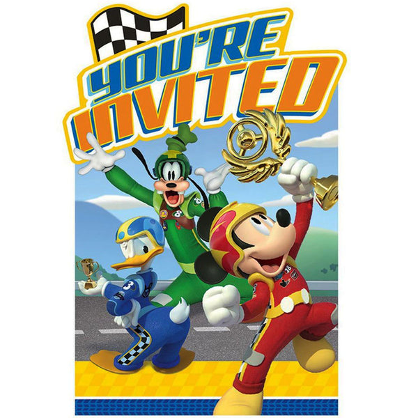 Mickey Mouse invitation cards