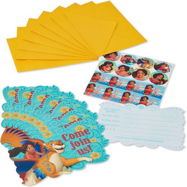 Elena of Avalor invitation card