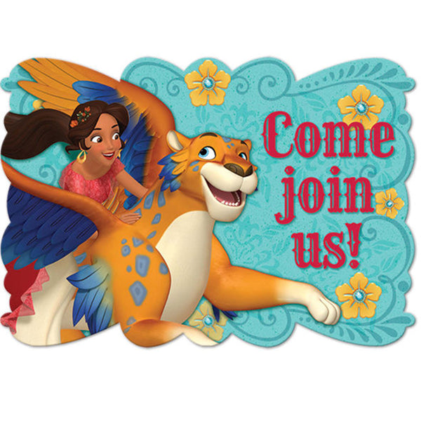 Elena of Avalor invitation