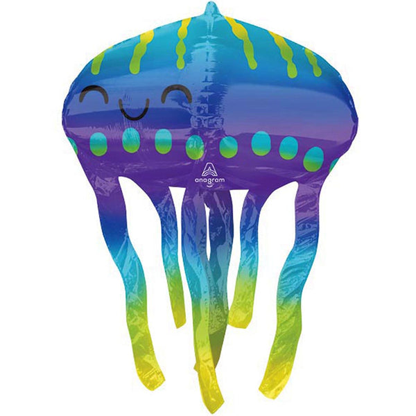 Jelly Fish Foil Balloon 31"