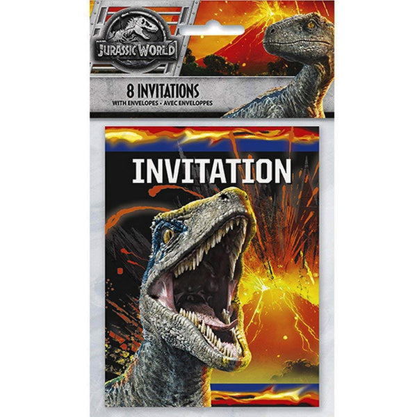 Jurassic World Invitation Cards