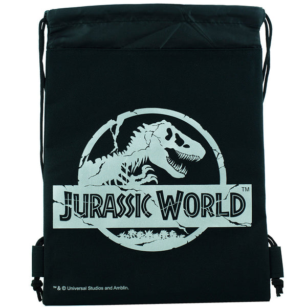 Jurassic World Raptor Drawstring Bag