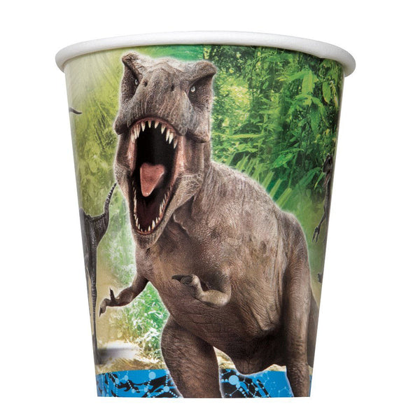 Jurassic World 8 Paper Cups 9oz