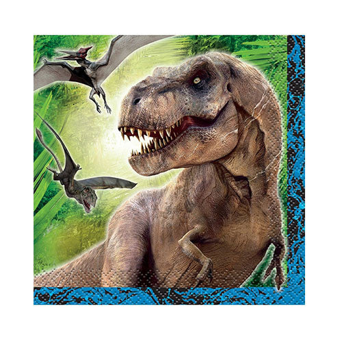 Jurassic World Beverage Napkins 16ct