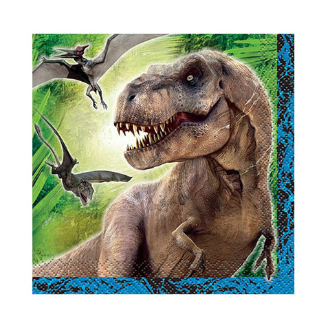 Jurassic World Beverage Napkins 16ct