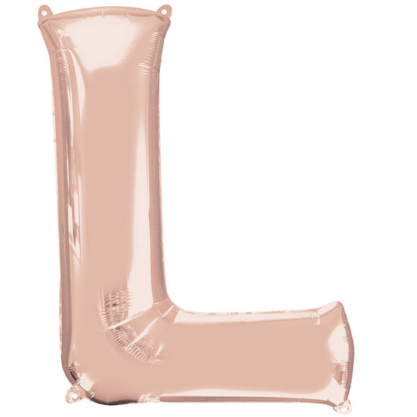 Rose Gold Letter balloon