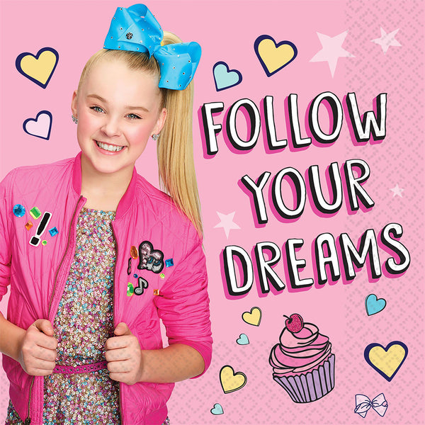 Jojo Siwa napkins