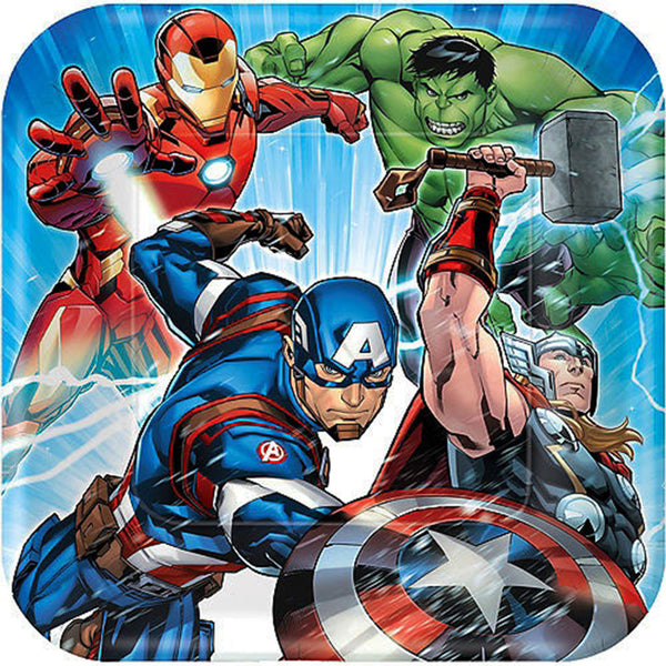 Avengers plates