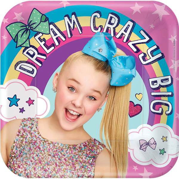 Jojo Siwa plates