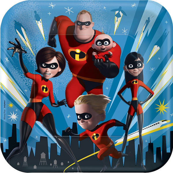 Incredibles plates