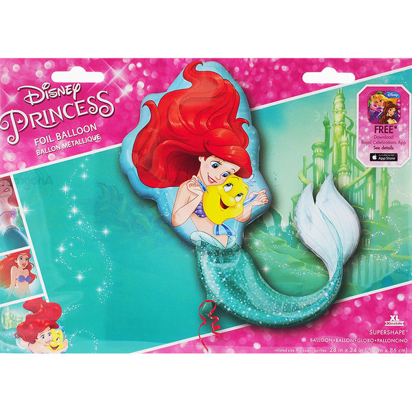 Ariel Little Mermaid balloon