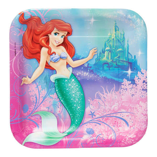 Little Mermaid Plates 