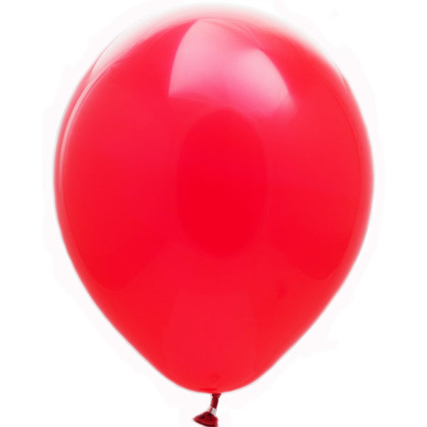 72 Light Red Latex Balloons 11"