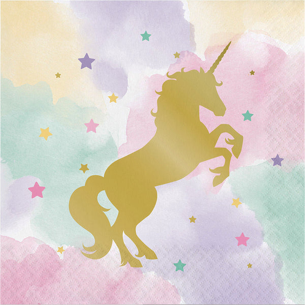 Unicorn napkins