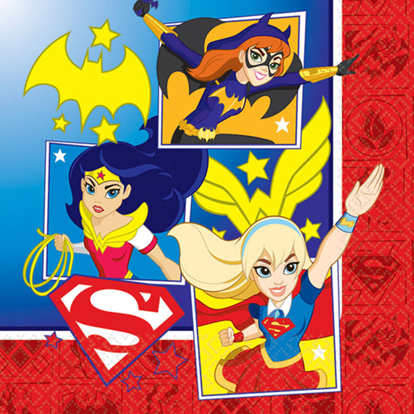 DC Super Hero Girls napkins