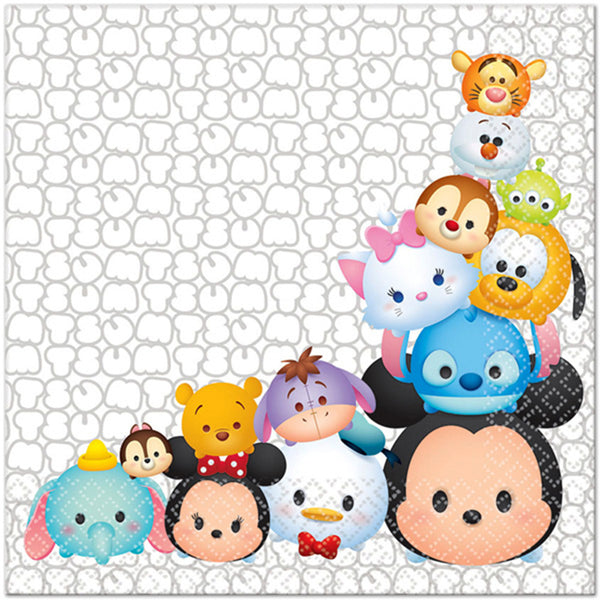 Tsum tsum napkins
