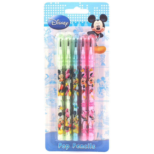 Mickey Mouse and Friends Character 10 Pop Mechanical Pencils Pack