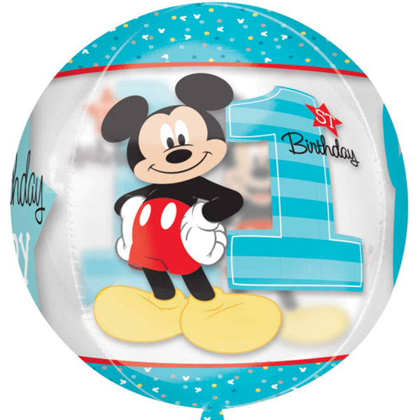 Mickey Mouse balloon 1st Birthday