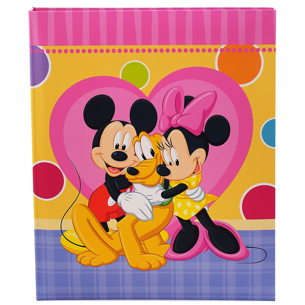 Mickey Mouse and Pluto Character Authentic Licensed Photo Album Book